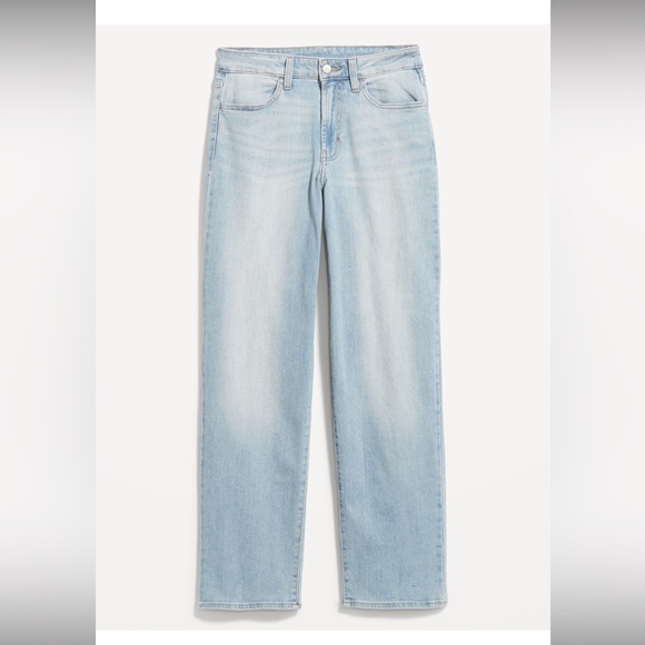 Old Navy High-Waisted Wow Loose Jeans in size 10 Tall, worn once - Picture 4 of 8
